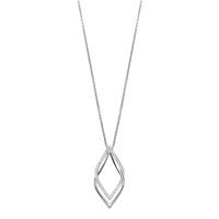 Collier Lotus Femme Lotus silver in Argent Cubic Zirconia LP1971-1/1